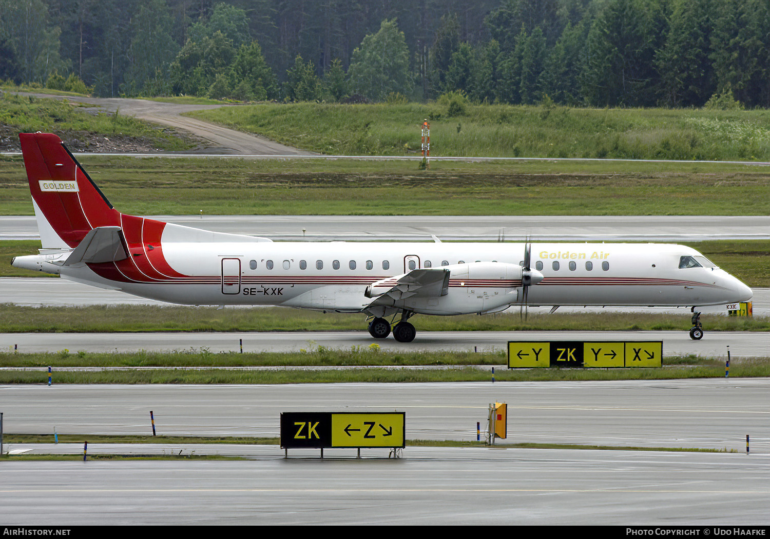 Aircraft Photo of SE-KXK | Saab 2000 | Golden Air | AirHistory.net #533932