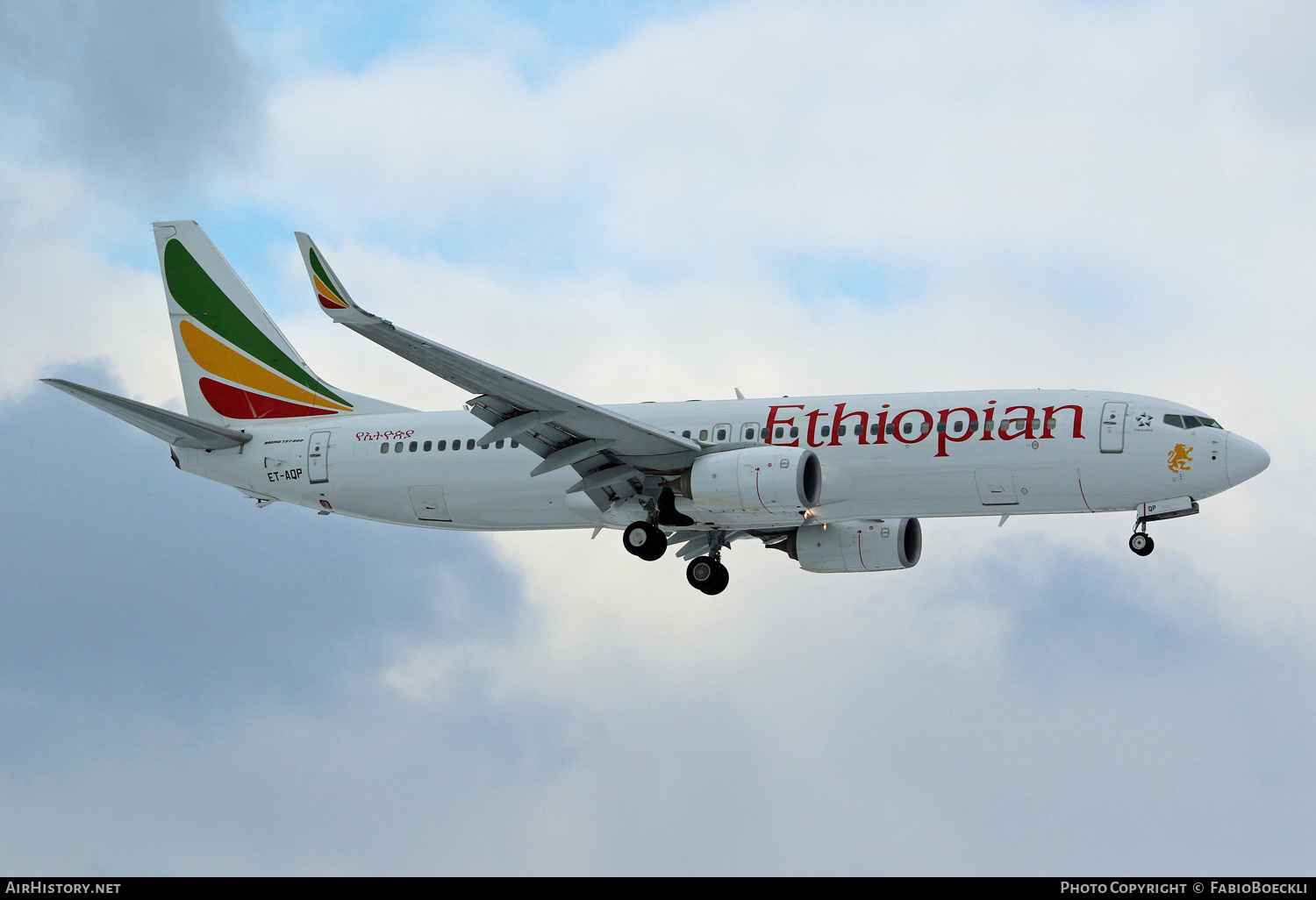 Aircraft Photo of ET-AQP | Boeing 737-860 | Ethiopian Airlines | AirHistory.net #533937