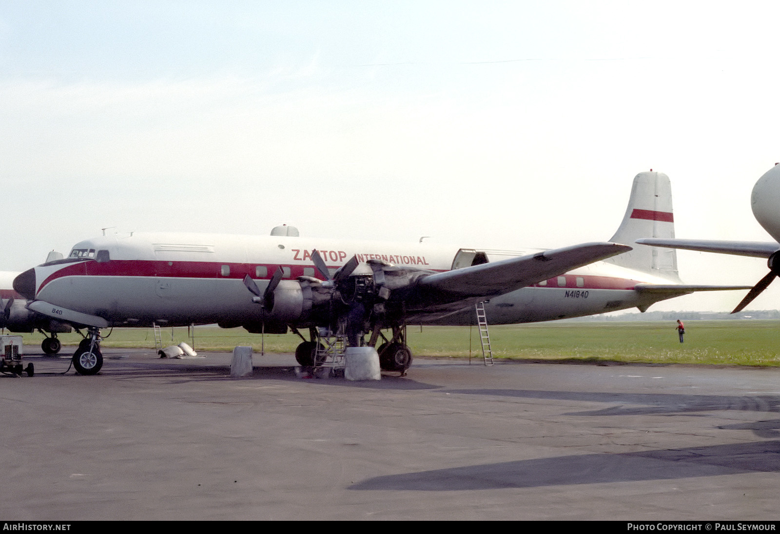 Aircraft Photo of N41840 | Douglas DC-6B(F) | Zantop International Airlines | AirHistory.net #533952