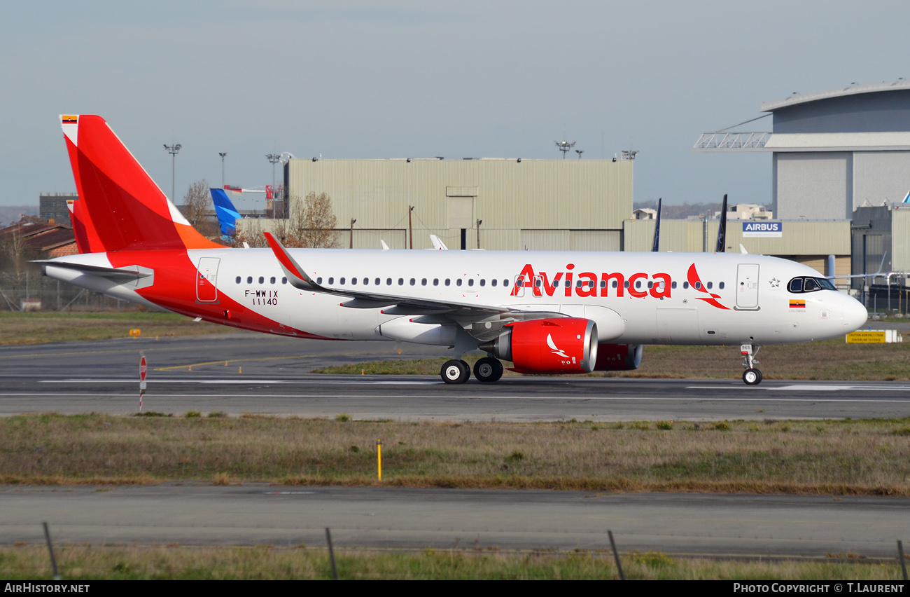 Aircraft Photo of F-WWIX | Airbus A320-251N | Avianca | AirHistory.net #533957