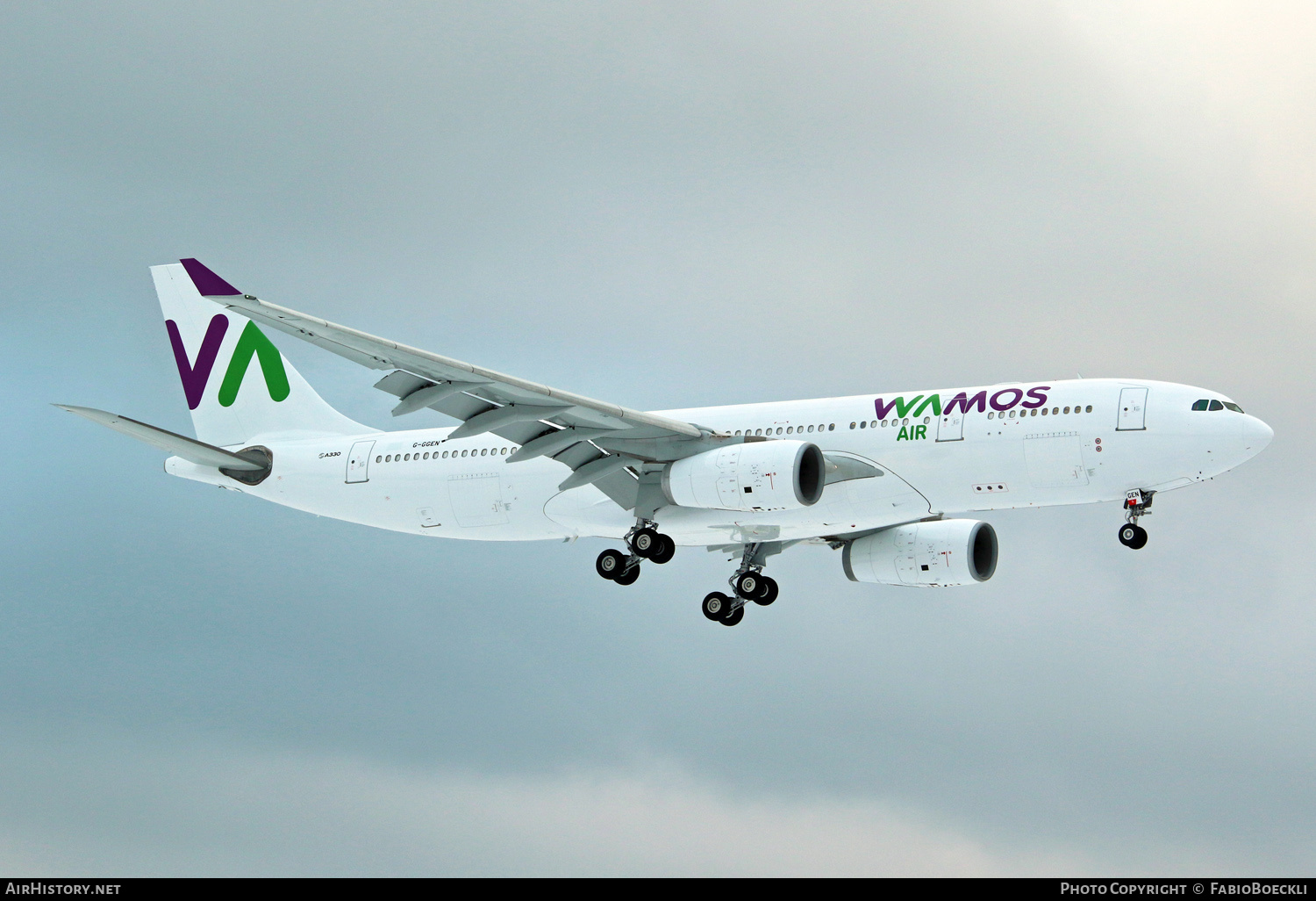 Aircraft Photo of G-GGEN | Airbus A330-243 | Wamos Air | AirHistory.net #533965