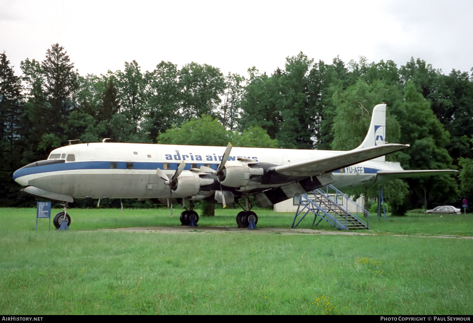Aircraft Photo of YU-AFF | Douglas DC-6B | Adria Airways | AirHistory.net #533997