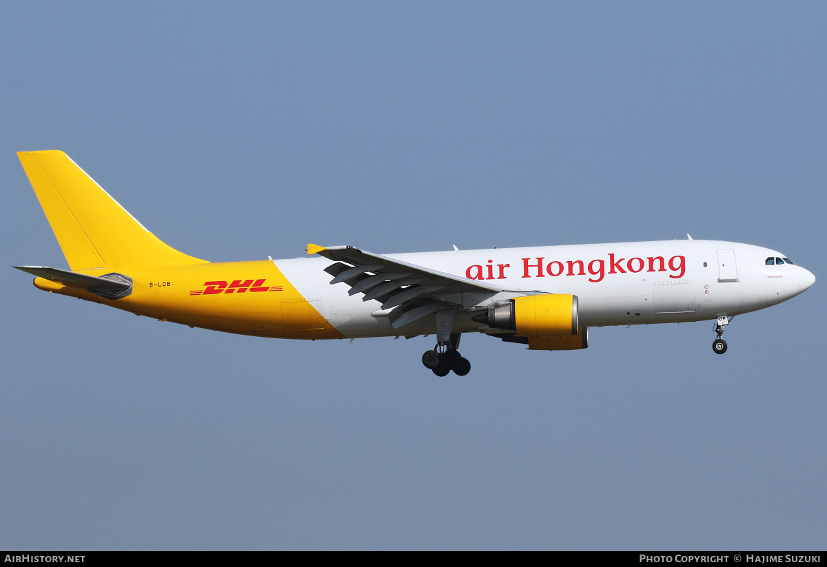 Aircraft Photo of B-LDB | Airbus A300F4-605R | Air Hong Kong | AirHistory.net #534003