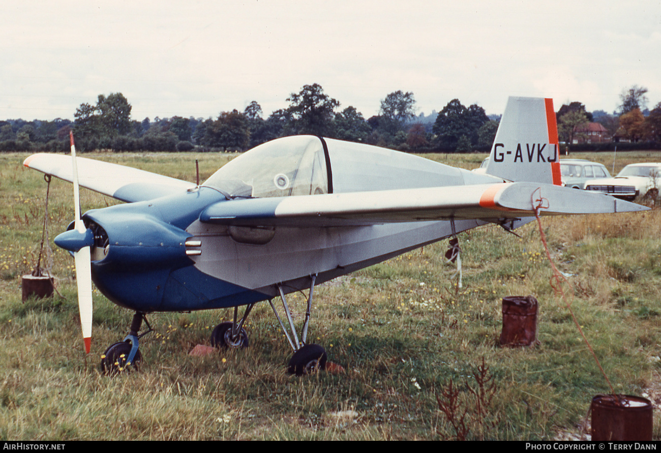 Aircraft Photo of G-AVKJ | Tipsy T-66 Nipper 3 | AirHistory.net #534006