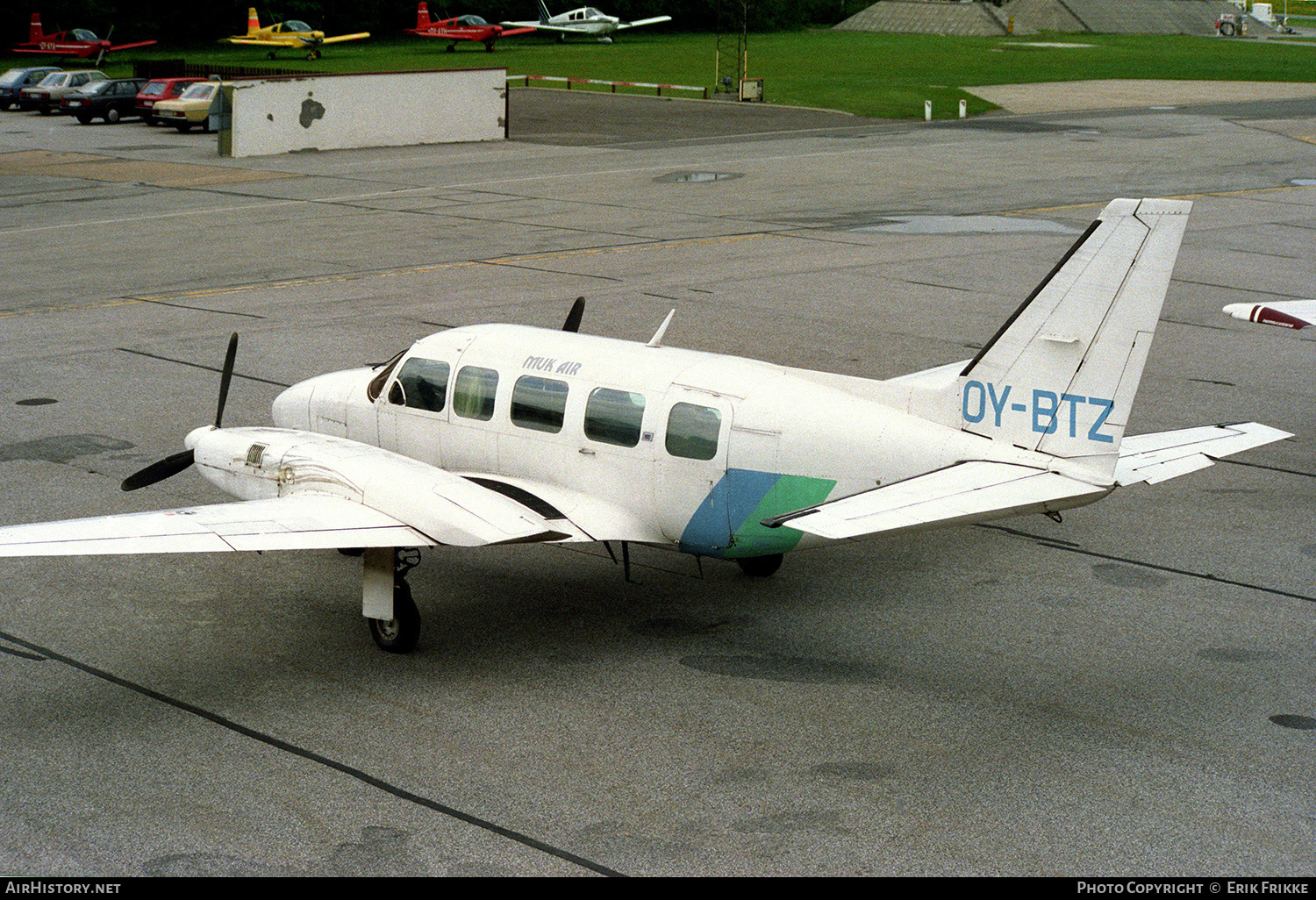 Aircraft Photo of OY-BTZ | Piper PA-31-350 Navajo Chieftain | Muk Air | AirHistory.net #534015