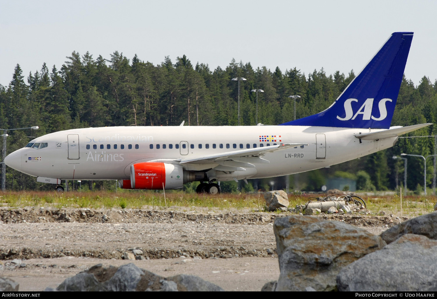 Aircraft Photo of LN-RRD | Boeing 737-683 | Scandinavian Airlines - SAS | AirHistory.net #534016
