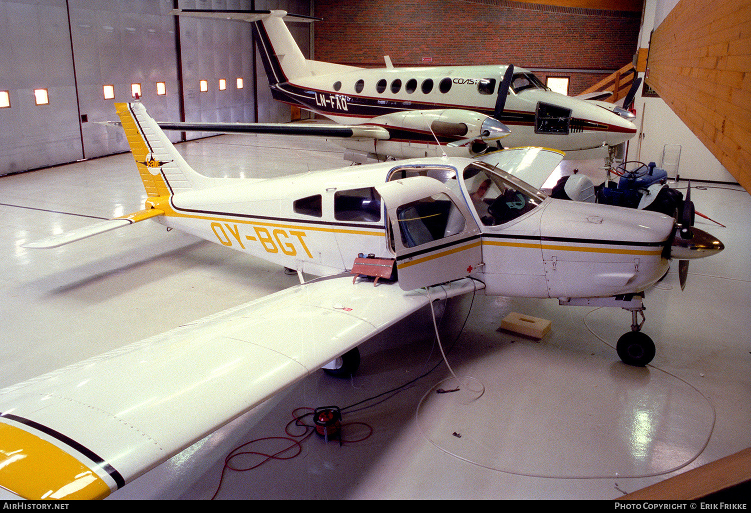 Aircraft Photo of OY-BGT | Piper PA-28R-200 Cherokee Arrow II | F-Air | AirHistory.net #534022