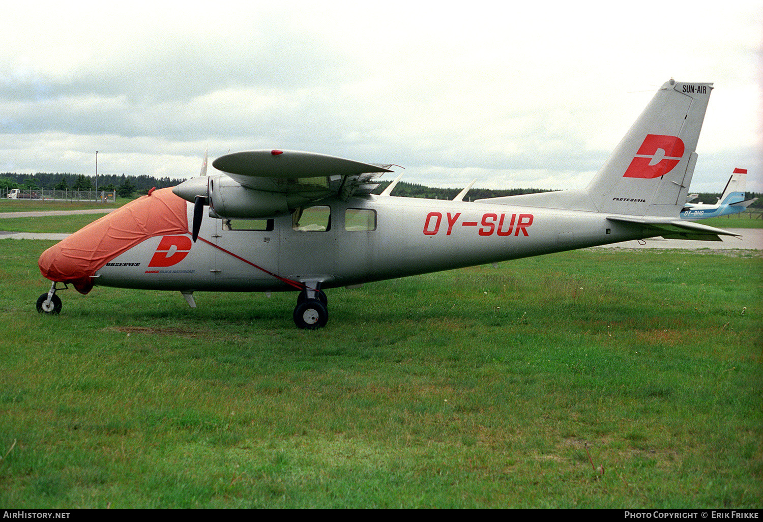 Aircraft Photo of OY-SUR | Partenavia P-68C | Dansk Olie & Naturgas | AirHistory.net #534023