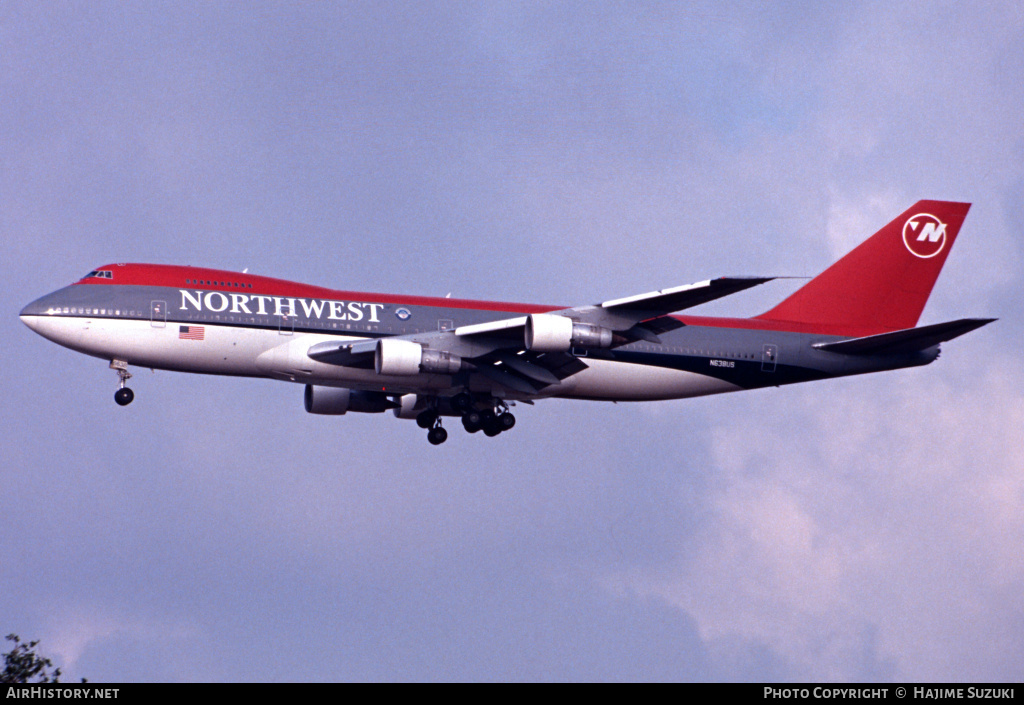 Aircraft Photo of N638US | Boeing 747-251B | Northwest Airlines | AirHistory.net #534027