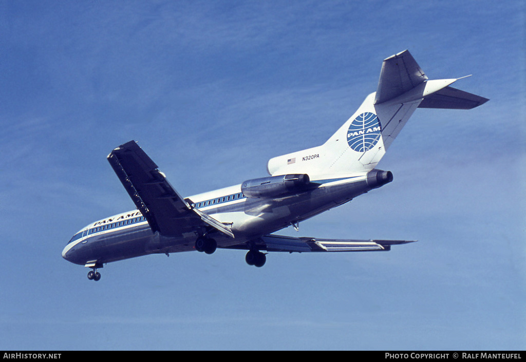 Aircraft Photo of N320PA | Boeing 727-21 | Pan American World Airways - Pan Am | AirHistory.net #534038