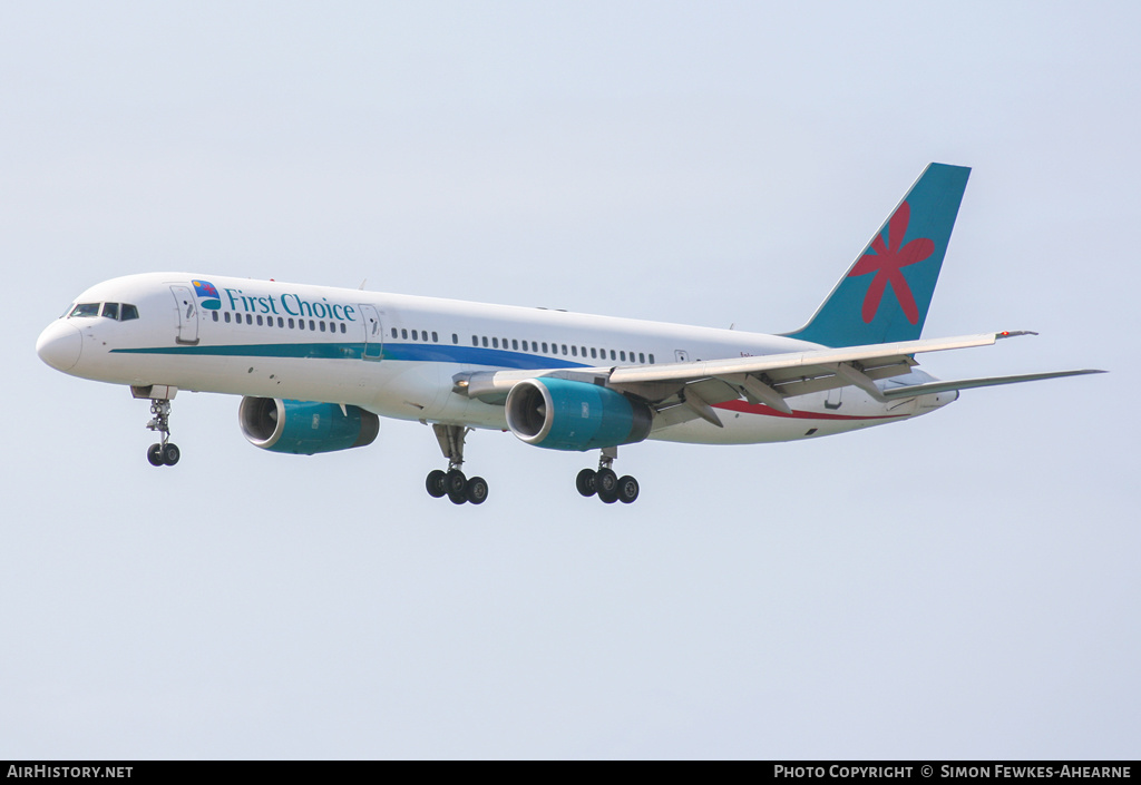 Aircraft Photo of C-GTBB | Boeing 757-28A | First Choice Airways | AirHistory.net #534054