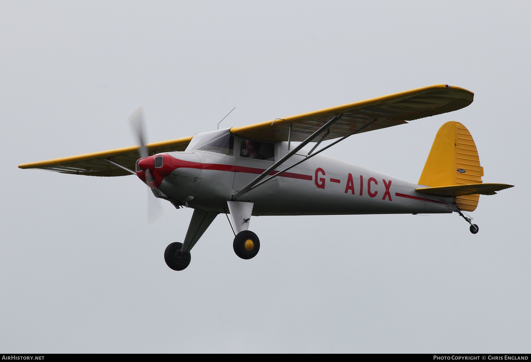 Aircraft Photo of G-AICX | Luscombe 8A Silvaire | AirHistory.net #534055
