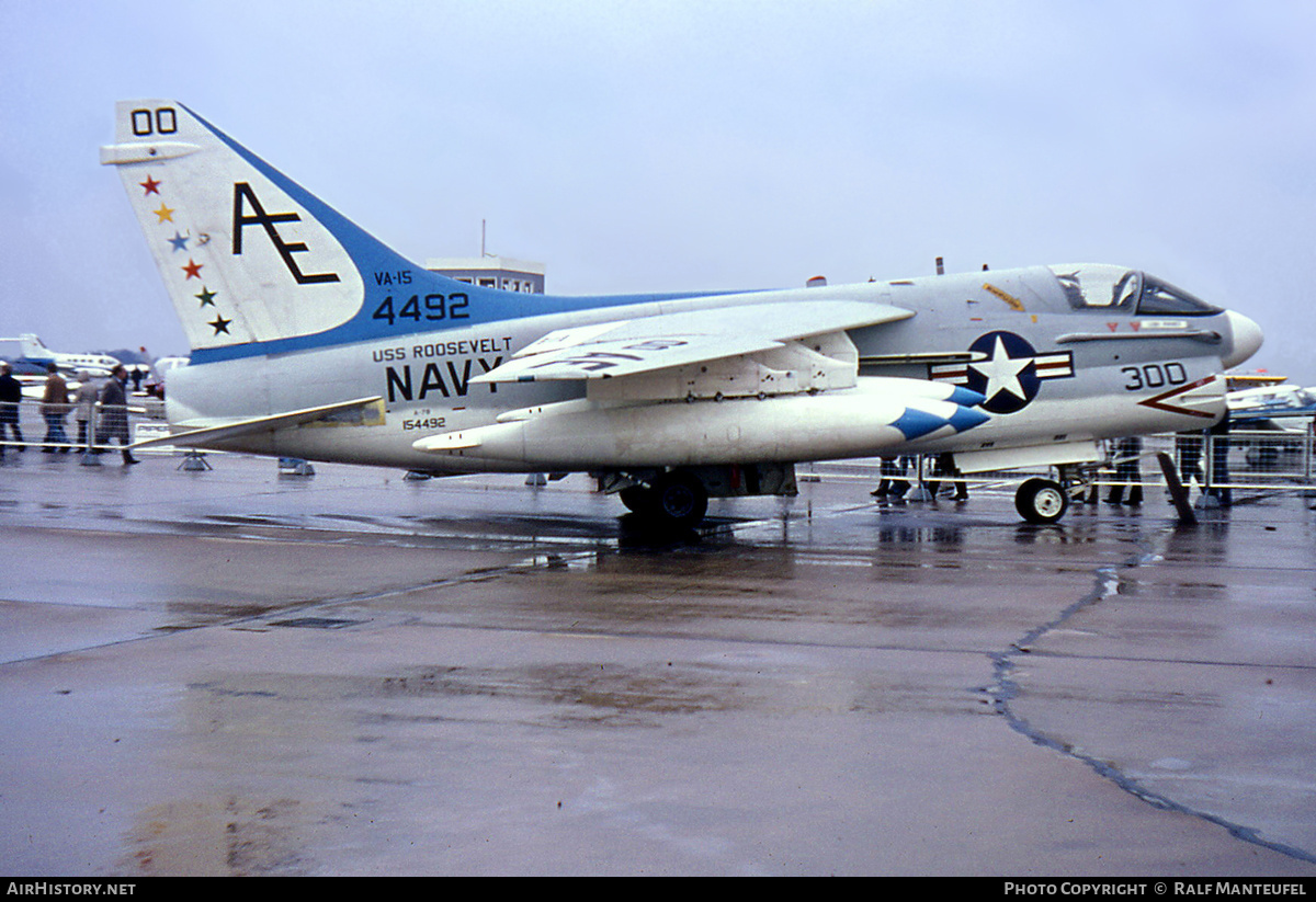 Aircraft Photo of 154492 / 4492 | LTV A-7B Corsair II | USA - Navy | AirHistory.net #534060