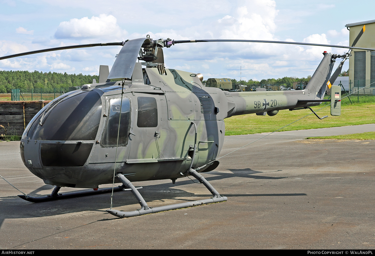 Aircraft Photo of 9820 | MBB BO-105C | Germany - Army | AirHistory.net #534085