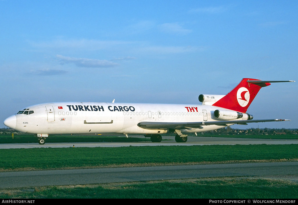 Aircraft Photo of TC-JCB | Boeing 727-2F2/Adv(F) | THY Türk Hava Yolları - Turkish Airlines Cargo | AirHistory.net #534086