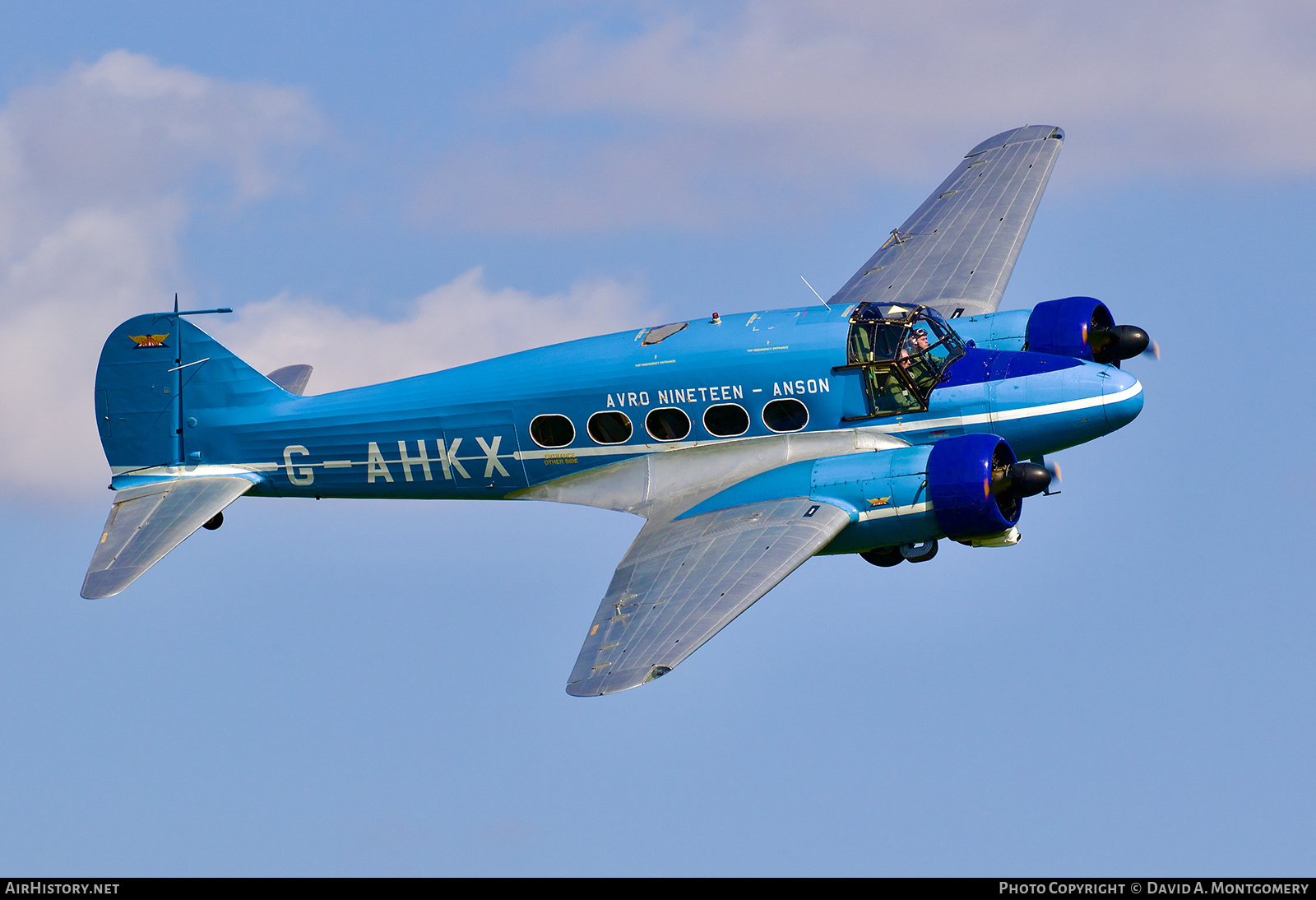 Aircraft Photo of G-AHKX | Avro 652A Anson C19/2 | AirHistory.net #534094