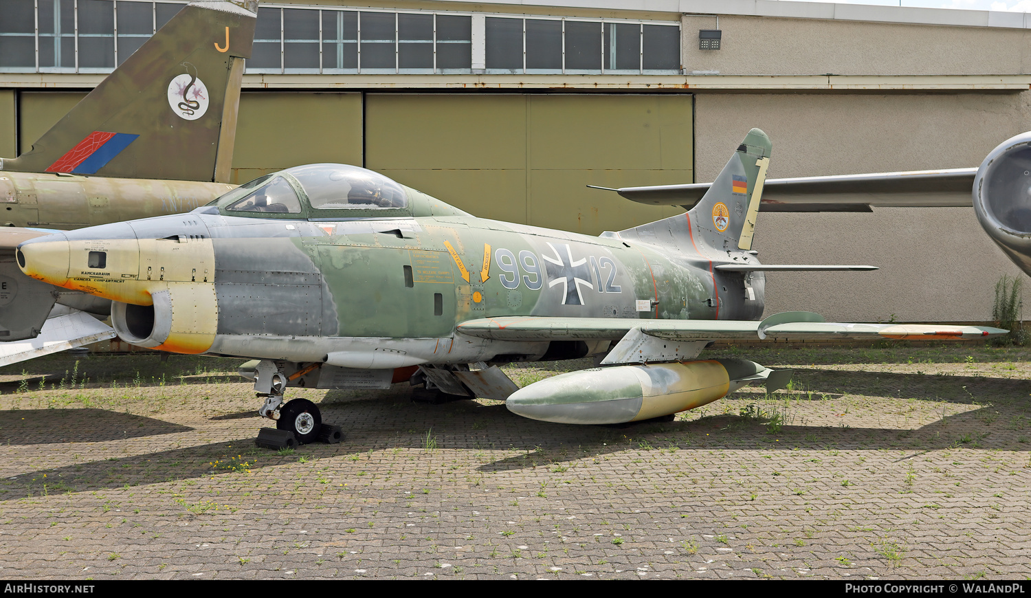 Aircraft Photo of 9912 | Fiat G-91R/3 | Germany - Air Force | AirHistory.net #534100