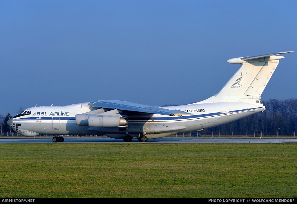 Aircraft Photo of UR-76690 | Ilyushin Il-78 | BSL Airline | AirHistory.net #534102