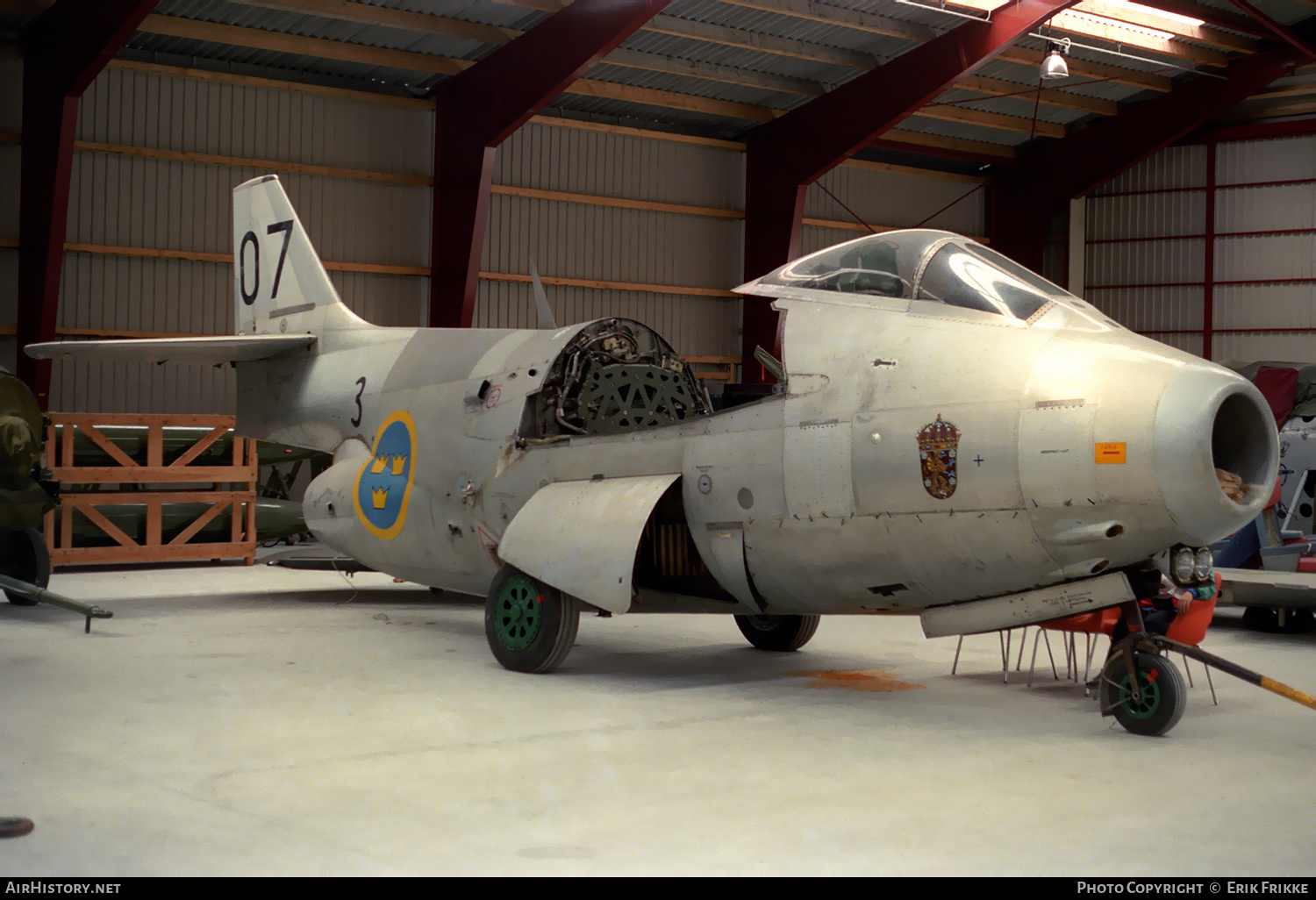 Aircraft Photo of 29487 | Saab J29F Tunnan | Sweden - Air Force | AirHistory.net #534108