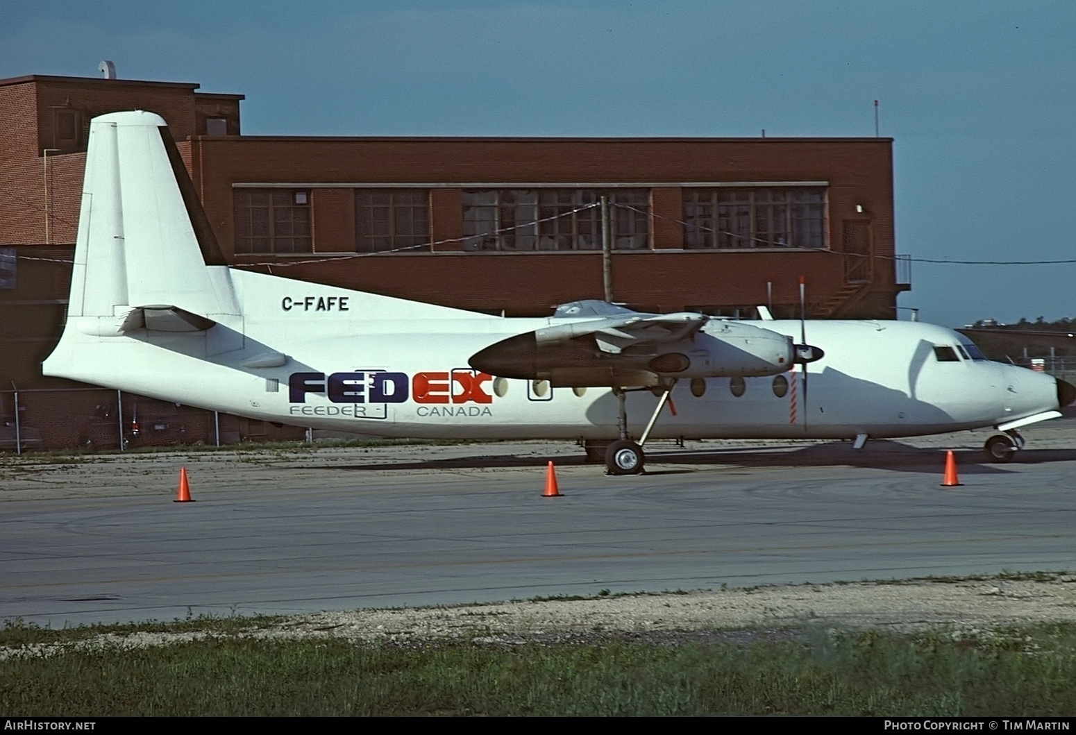 Aircraft Photo of C-FAFE | Fokker F27-600 Friendship | FedEx Feeder | AirHistory.net #534122