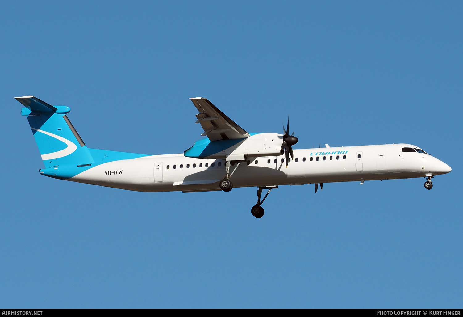 Aircraft Photo of VH-IYW | Bombardier DHC-8-402 Dash 8 | Cobham Aviation Services | AirHistory.net #534135