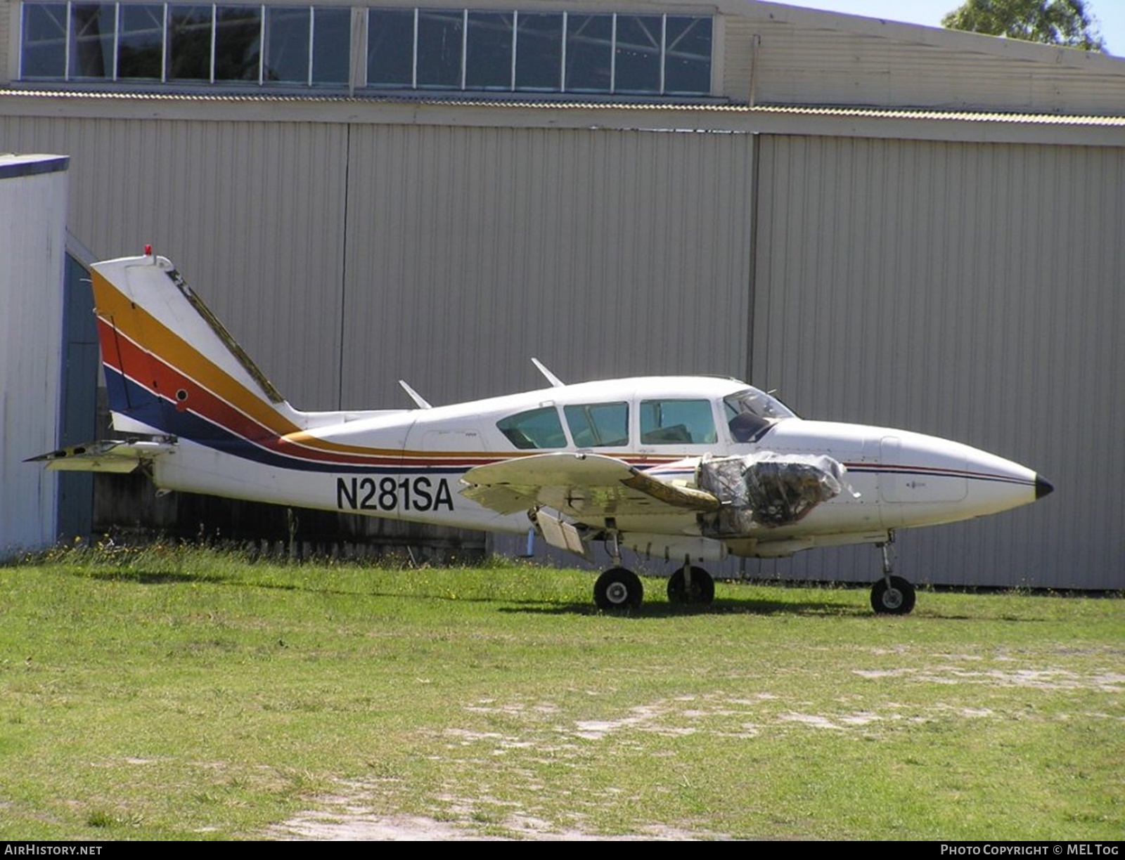 Aircraft Photo of N281AS | Piper PA-23-... Aztec | AirHistory.net #534136