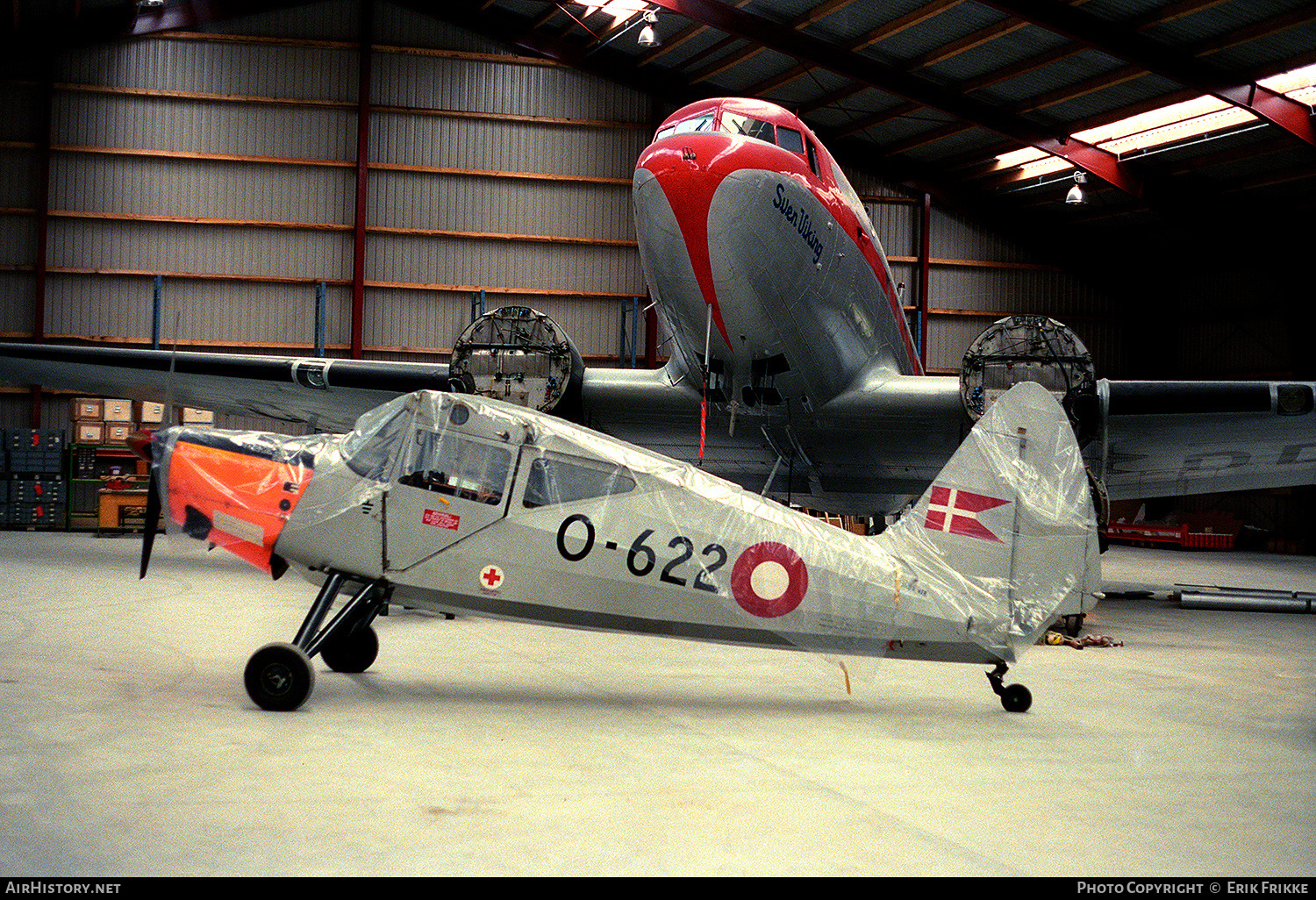 Aircraft Photo of OY-VII / O-622 | SAI KZ VII U-4 Laerke | Denmark - Air Force | AirHistory.net #534146