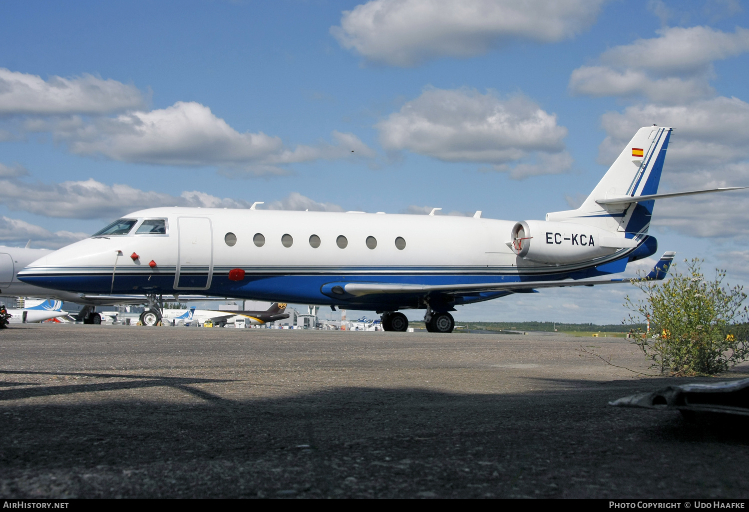 Aircraft Photo of EC-KCA | Israel Aircraft Industries Gulfstream G200 | AirHistory.net #534171
