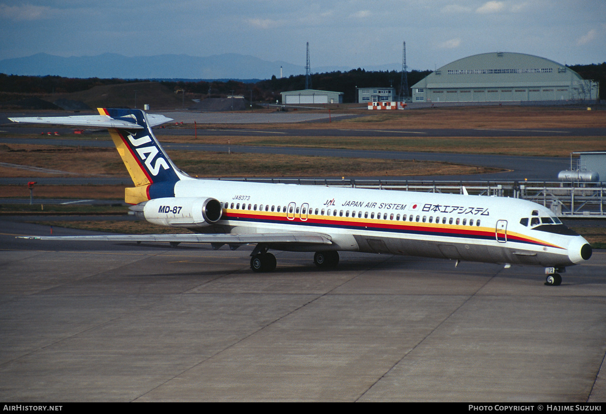 Aircraft Photo of JA8373 | McDonnell Douglas MD-87 (DC-9-87) | Japan Air System - JAS | AirHistory.net #534180