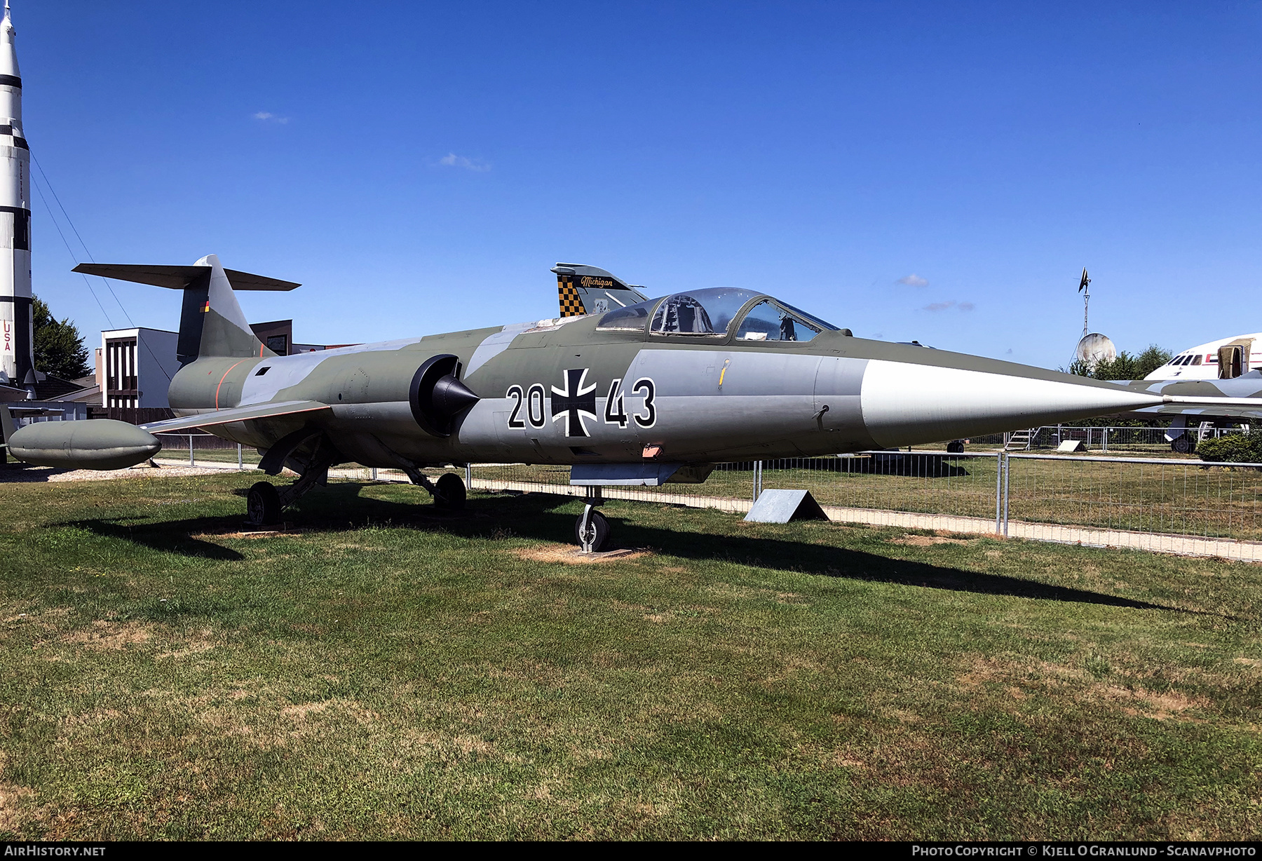 Aircraft Photo of 2043 | Lockheed F-104G Starfighter | Germany - Air Force | AirHistory.net #534186