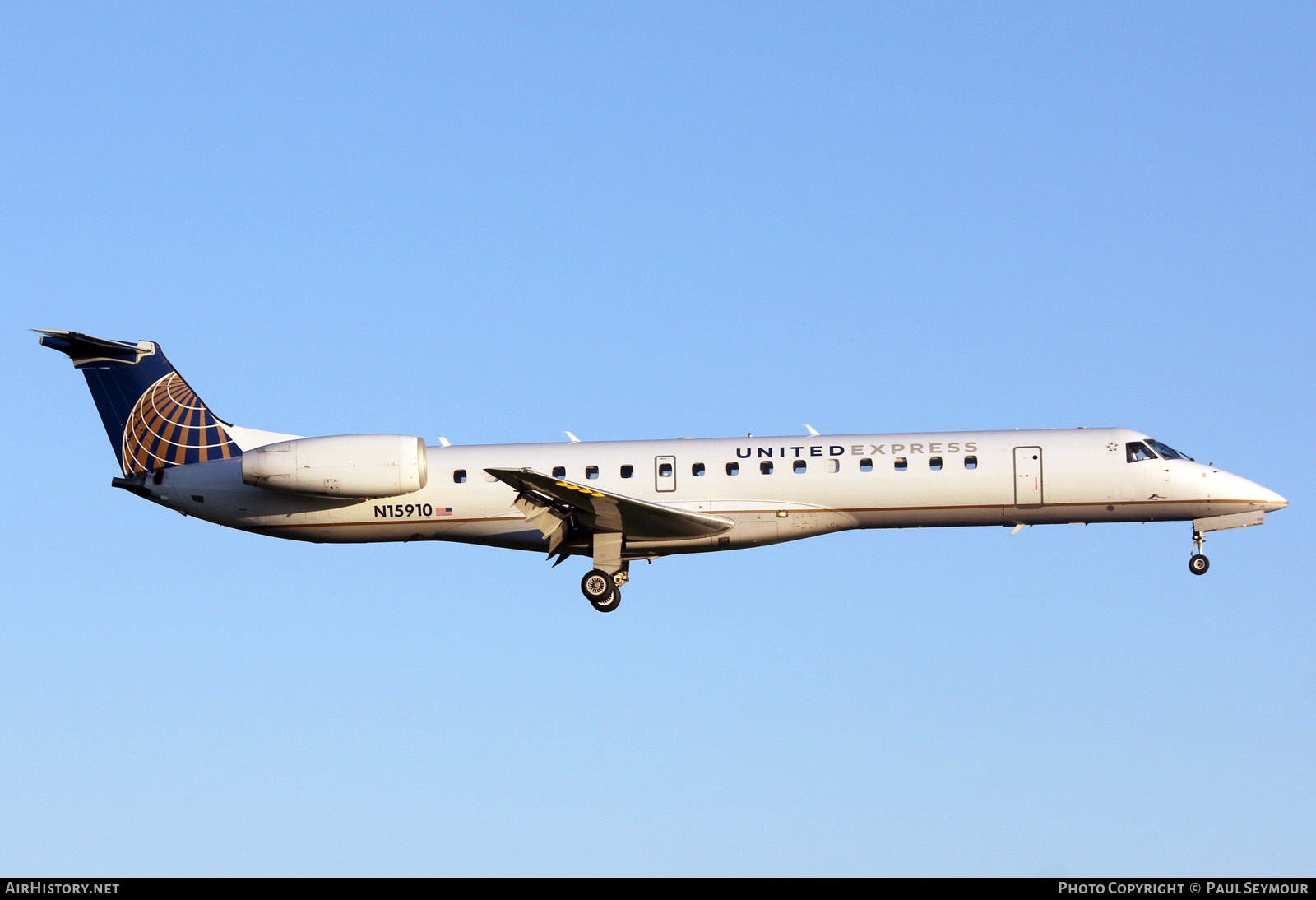 Aircraft Photo of N15910 | Embraer ERJ-145LR (EMB-145LR) | United Express | AirHistory.net #534190