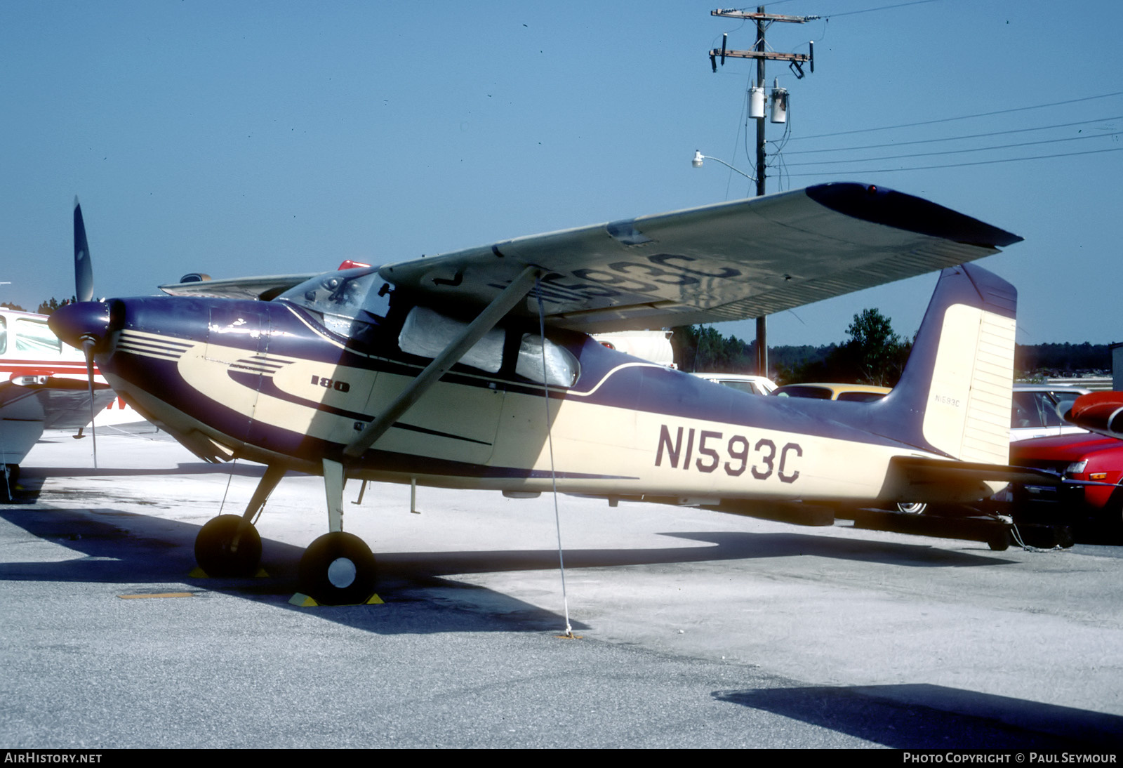 Aircraft Photo of N1593C | Cessna 180 | AirHistory.net #534194