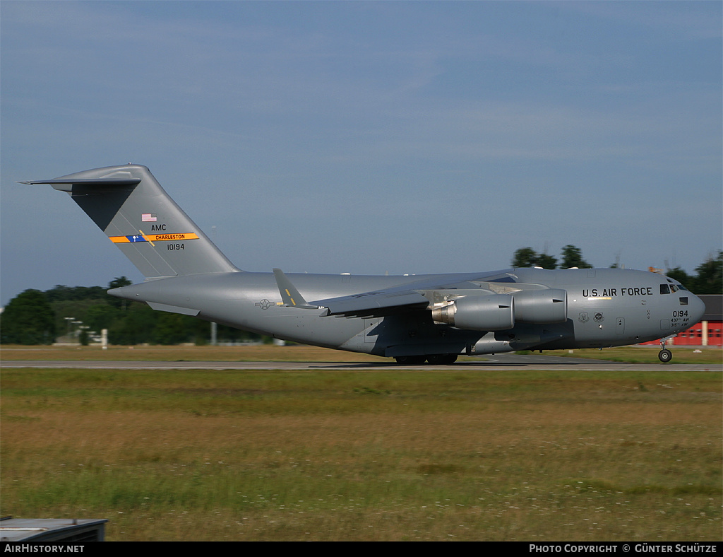 Aircraft Photo of 01-0194 / 10194 | Boeing C-17A Globemaster III | USA - Air Force | AirHistory.net #534196