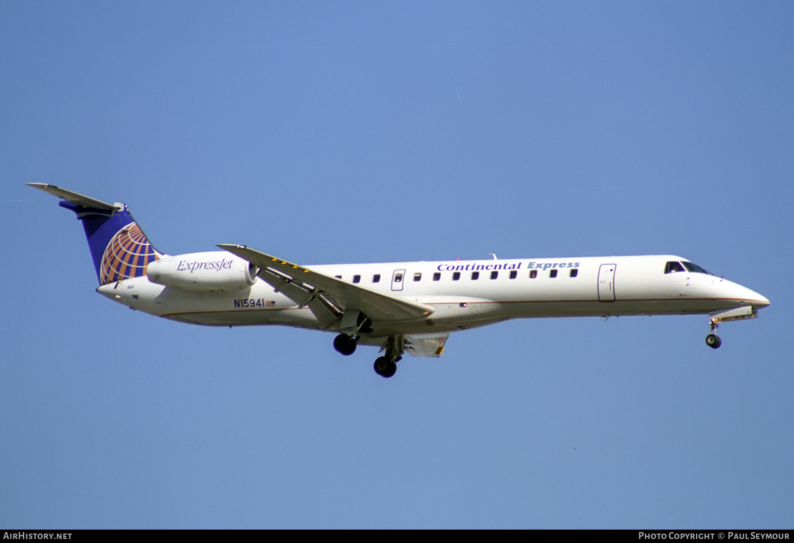 Aircraft Photo of N15941 | Embraer ERJ-145ER (EMB-145ER) | Continental Express | AirHistory.net #534200