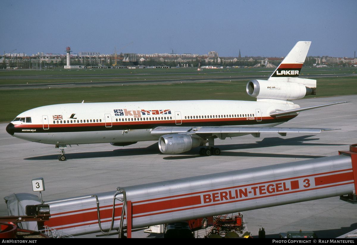 Aircraft Photo of G-AZZD | McDonnell Douglas DC-10-10 | Laker Airways Skytrain | AirHistory.net #534201