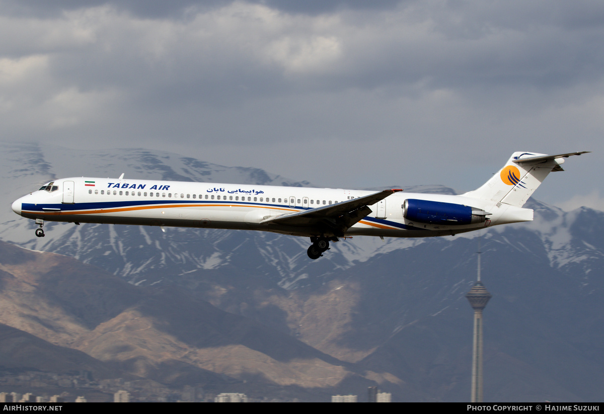 Aircraft Photo of EP-TBD | McDonnell Douglas MD-88 | Taban Air | AirHistory.net #534202