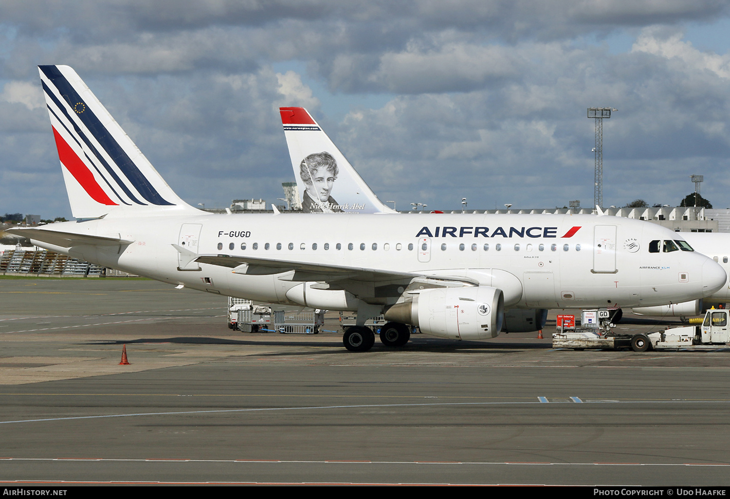 Aircraft Photo of F-GUGD | Airbus A318-111 | Air France | AirHistory.net #534203