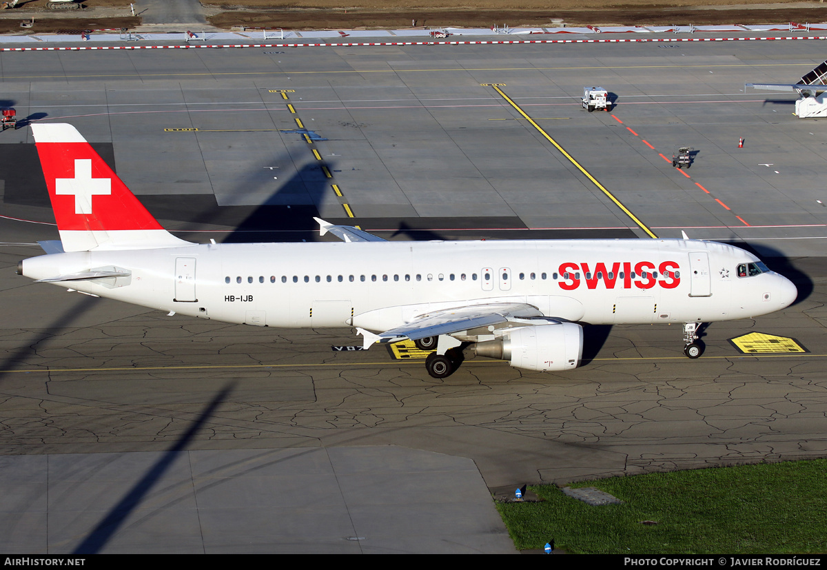 Aircraft Photo of HB-IJB | Airbus A320-214 | Swiss International Air Lines | AirHistory.net #534207