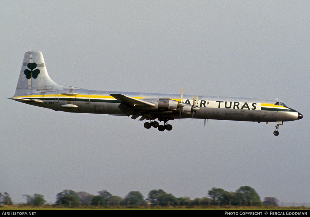 Aircraft Photo of EI-BRP | Canadair CL-44J | Aer Turas | AirHistory.net #534216