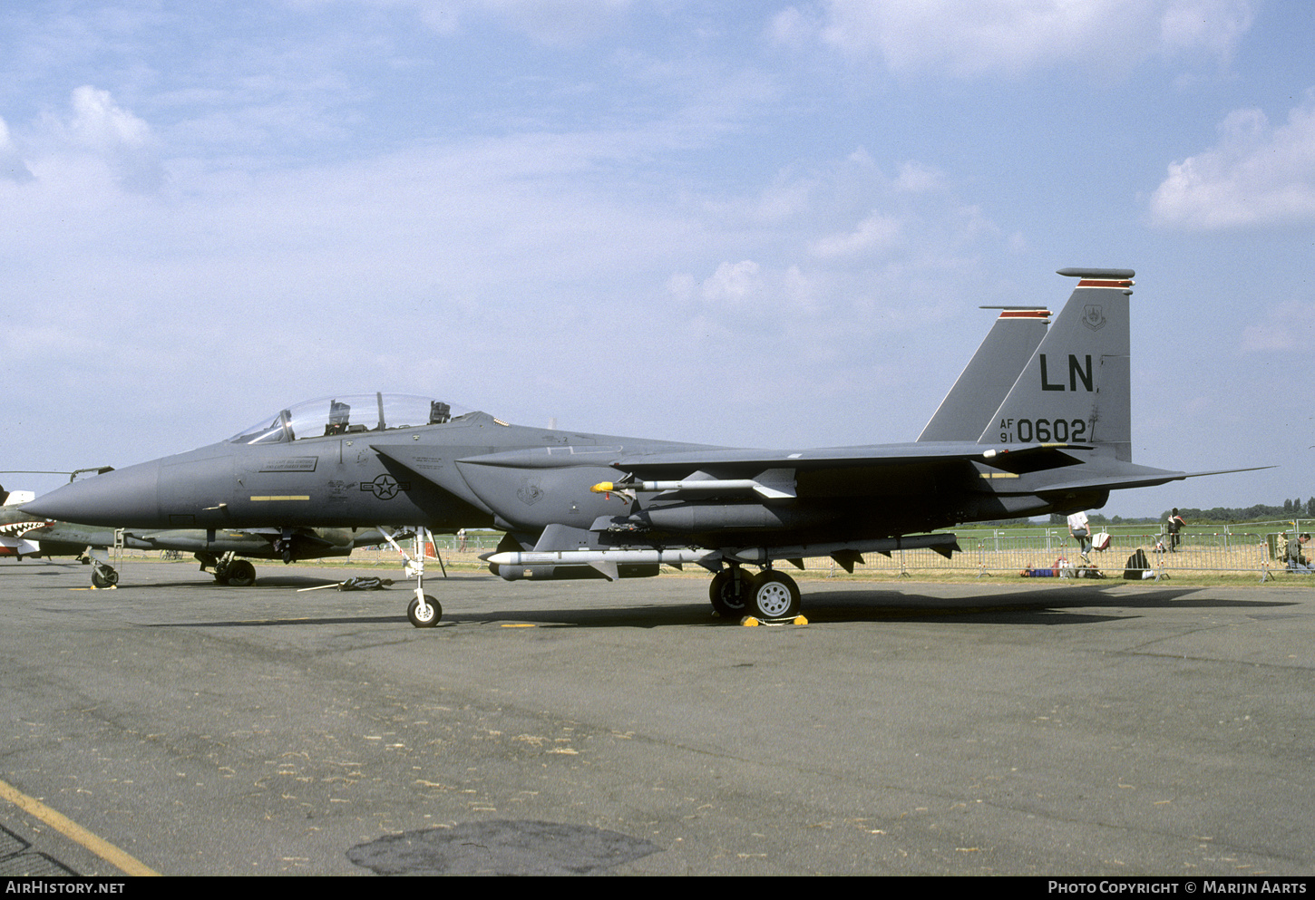 Aircraft Photo of 91-0602 / AF91-0602 | McDonnell Douglas F-15E Strike Eagle | USA - Air Force | AirHistory.net #534237