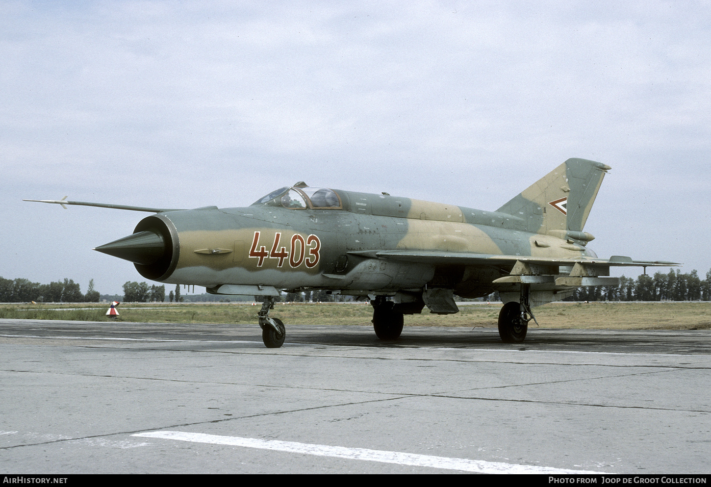Aircraft Photo of 4403 | Mikoyan-Gurevich MiG-21MF | Hungary - Air Force | AirHistory.net #534243