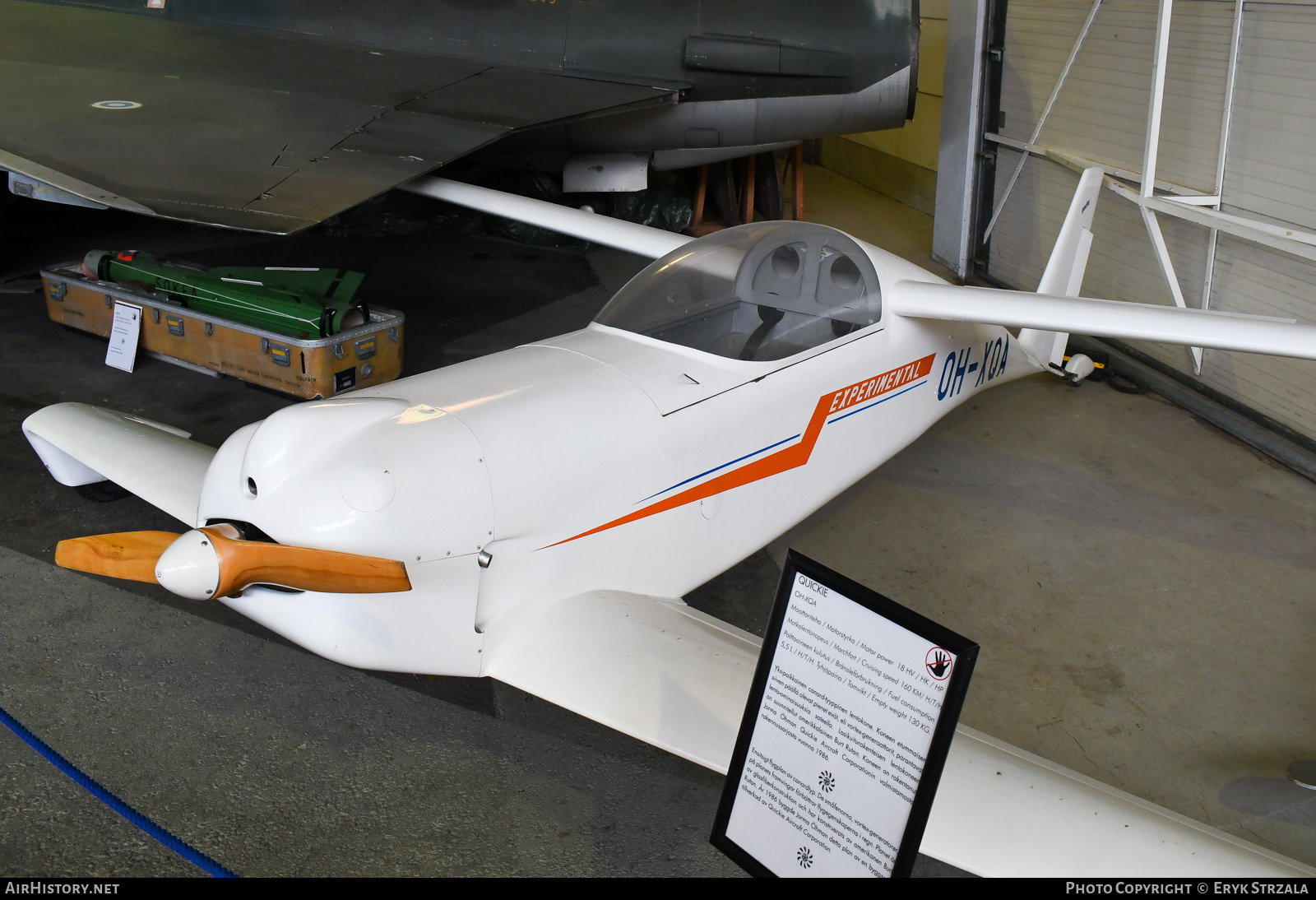 Aircraft Photo of OH-XQA | QAC Quickie Q1 | AirHistory.net #534249