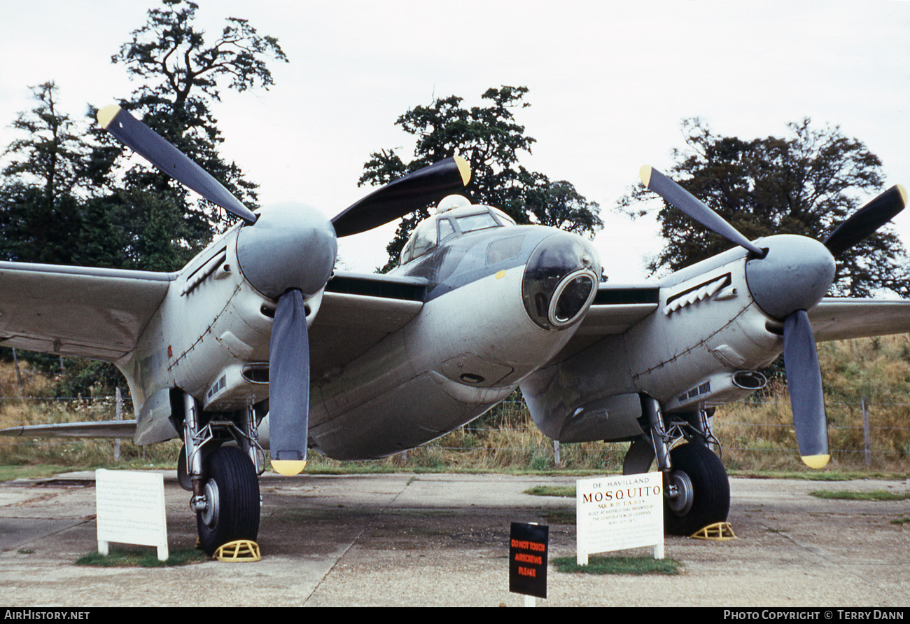 Aircraft Photo of TA634 | De Havilland D.H. 98 Mosquito TT35 | UK - Air Force | AirHistory.net #534261