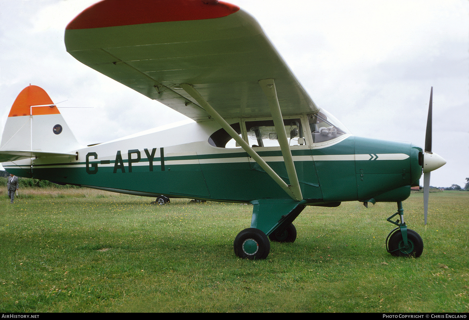 Aircraft Photo of G-APYI | Piper PA-22-135 Tri-Pacer | AirHistory.net #534272