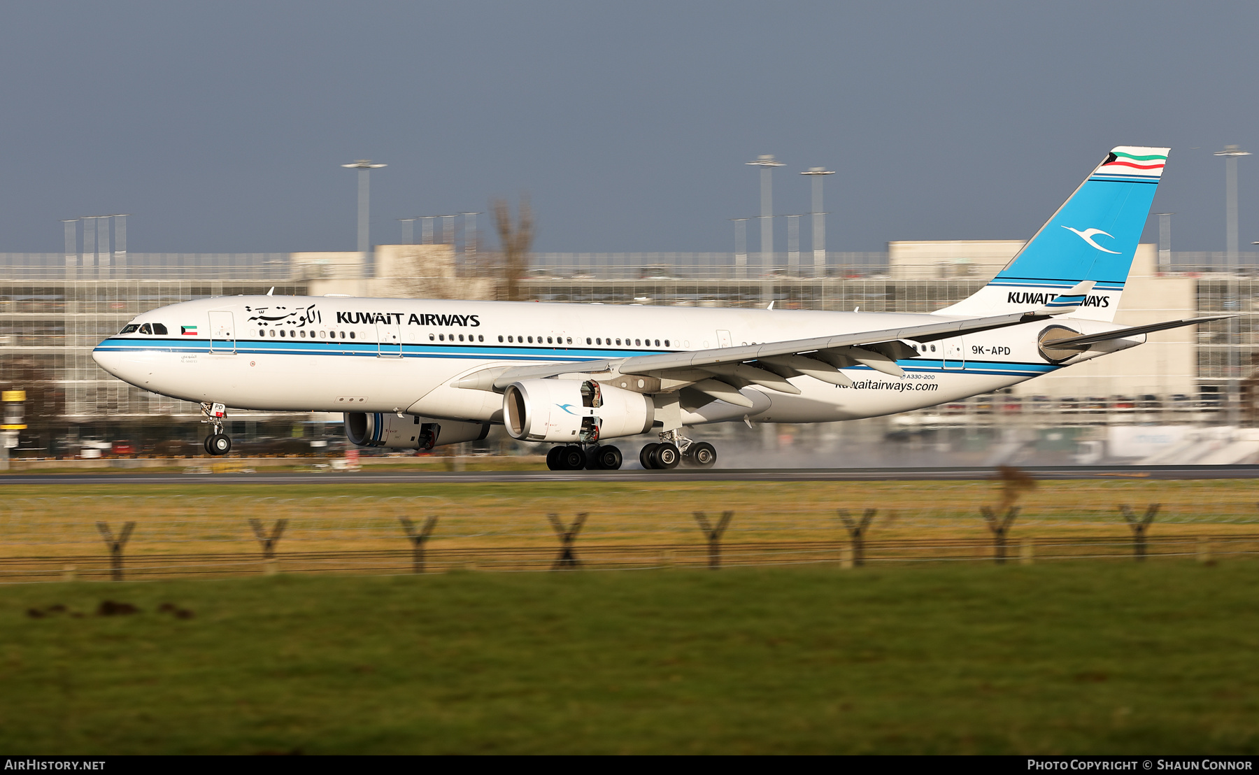 Aircraft Photo of 9K-APD | Airbus A330-243 | Kuwait Airways | AirHistory.net #534288
