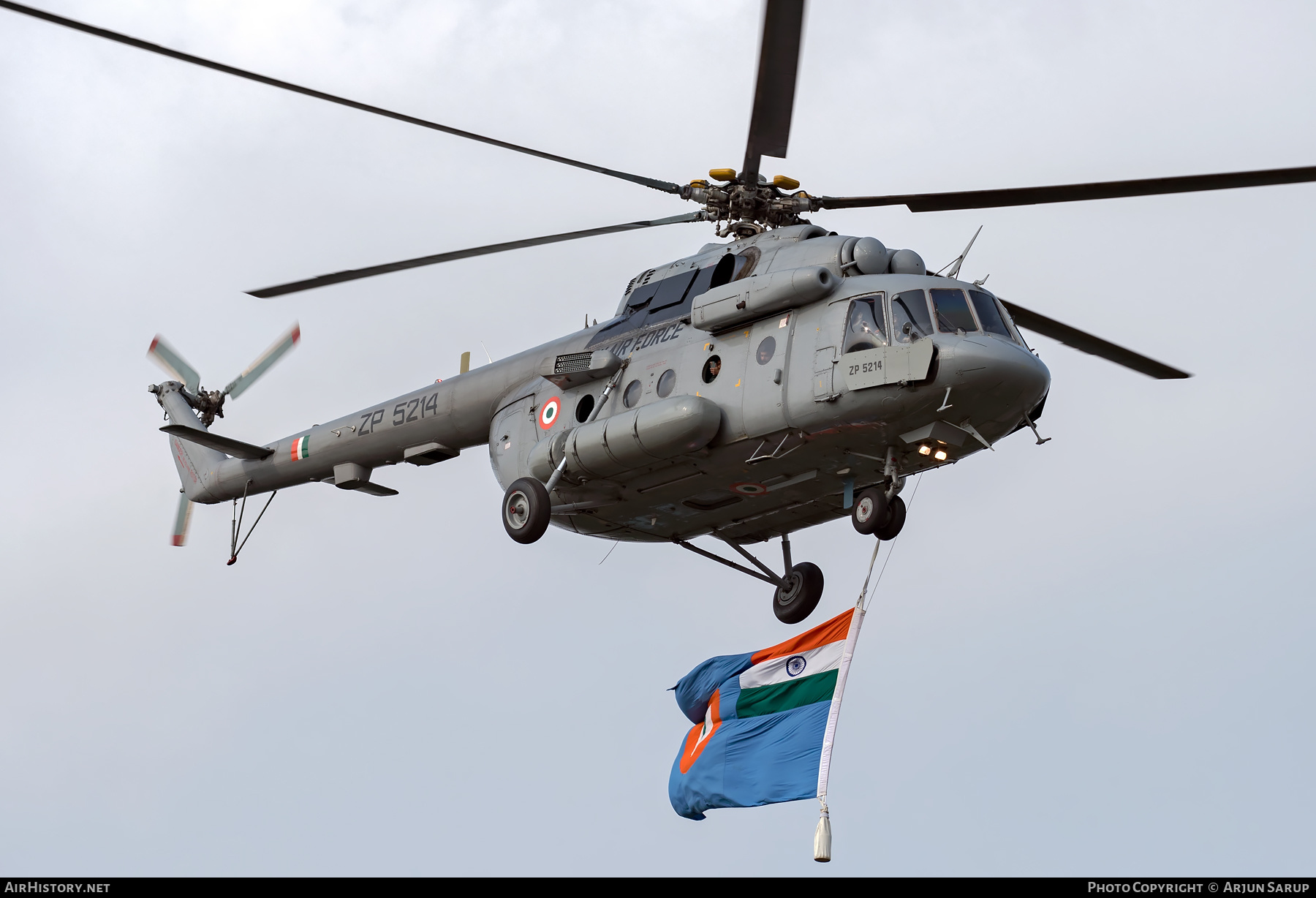 Aircraft Photo of ZP5214 | Mil Mi-17V-5 (Mi-8MTV-5) | India - Air Force | AirHistory.net #534289