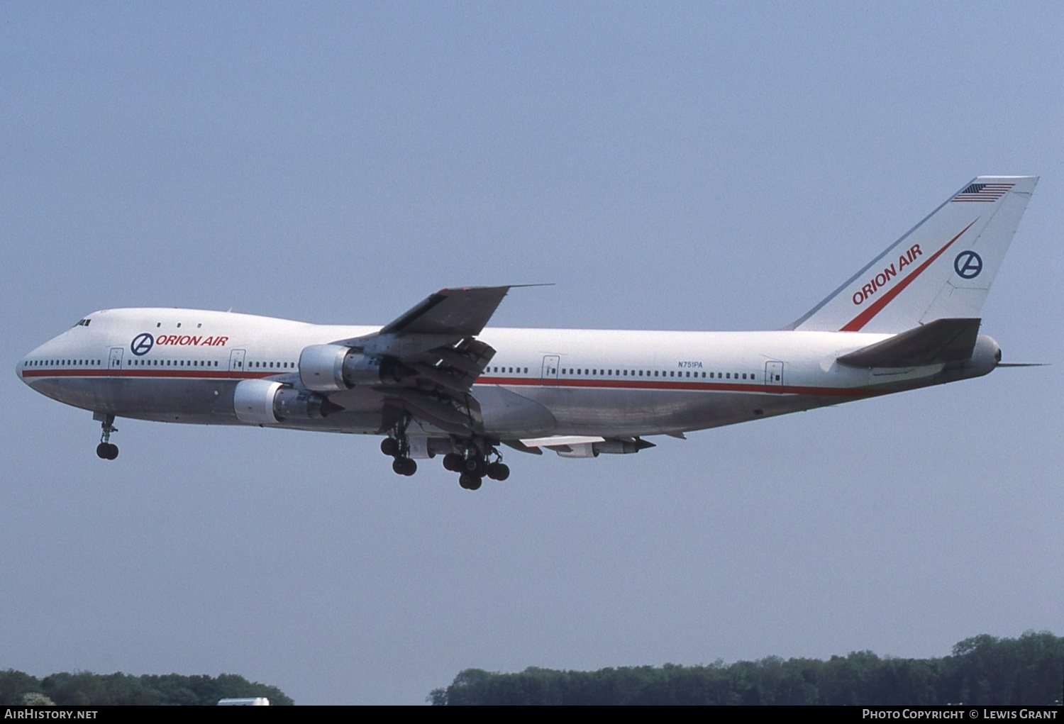 Aircraft Photo of N751PA | Boeing 747-121 | Orion Air | AirHistory.net #534304