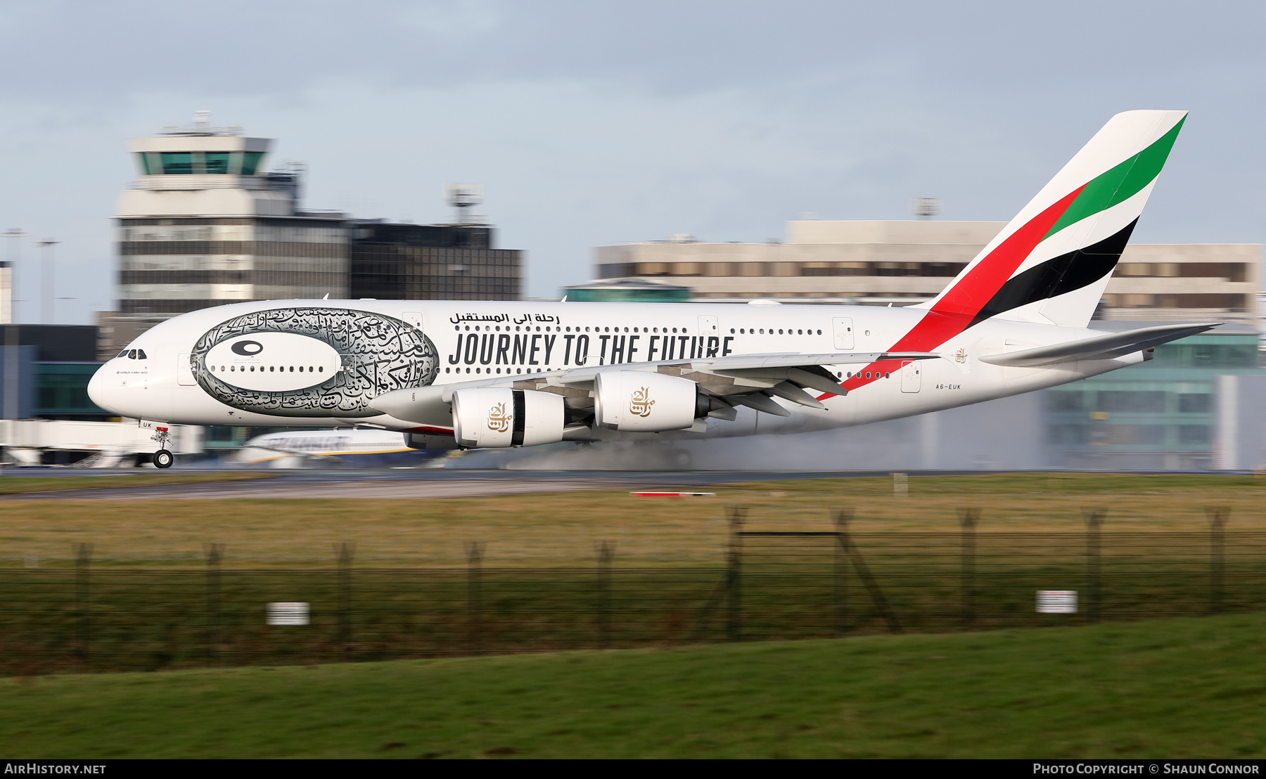 Aircraft Photo of A6-EUK | Airbus A380-861 | Emirates | AirHistory.net #534305
