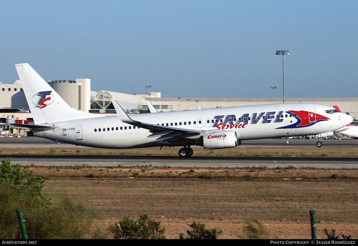 Aircraft Photo of OK-TVO | Boeing 737-8CX | Travel Service | AirHistory.net #534314