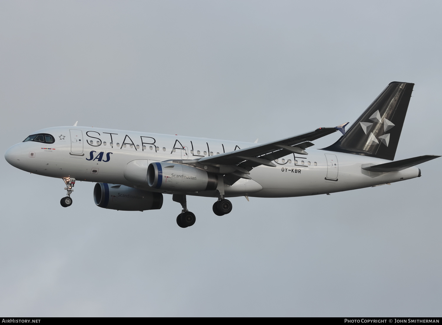 Aircraft Photo of OY-KBR | Airbus A319-131 | Scandinavian Airlines - SAS | AirHistory.net #534321